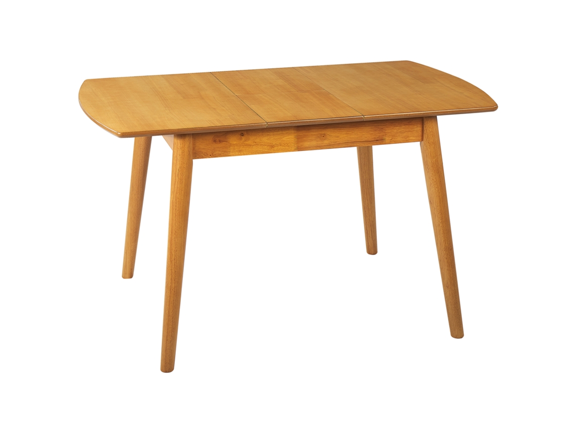 Mesa de comedor BELIANI Toms de MDF Madera clara 80x130x75