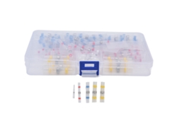 Kit de 120 terminales de crimpado eléctricos impermeables termorretráctiles.