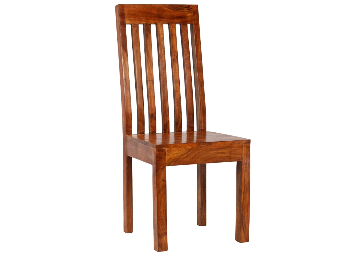 Maison Exclusive - Juego De Mesas De Comedor 7 Uds Madera Maciza De Acacia Y Mango