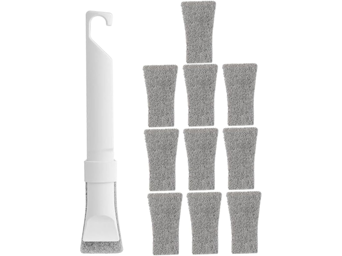 Herramienta Limpiadora Para Estrechos Cepillo Lavar Platos Azulejos Y Rieles De Ventanas
