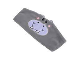 Tiara Bluetooth De Sono Fone De Ouvido Sem Fio Para Crianças Com Padrões De Animais Hipopótamo