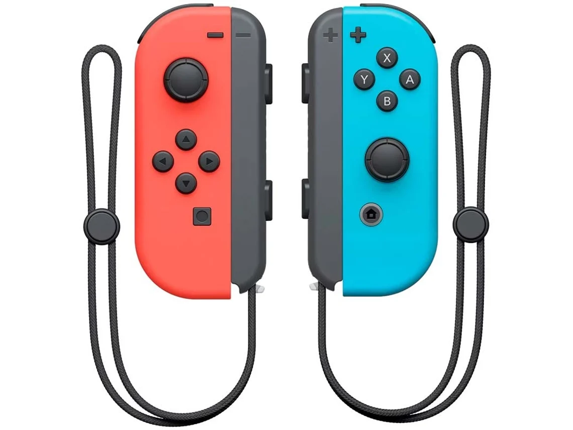 Conjunto Joy-Con Izquierdo/Derecho Mando Nintendo Switch Compatible Rojo Azul POWERGAMING