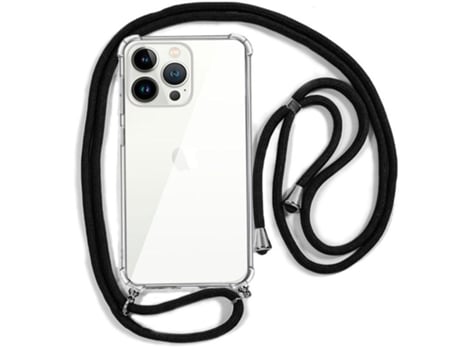 Funda COOL para iPhone 13 Pro cordón Negro