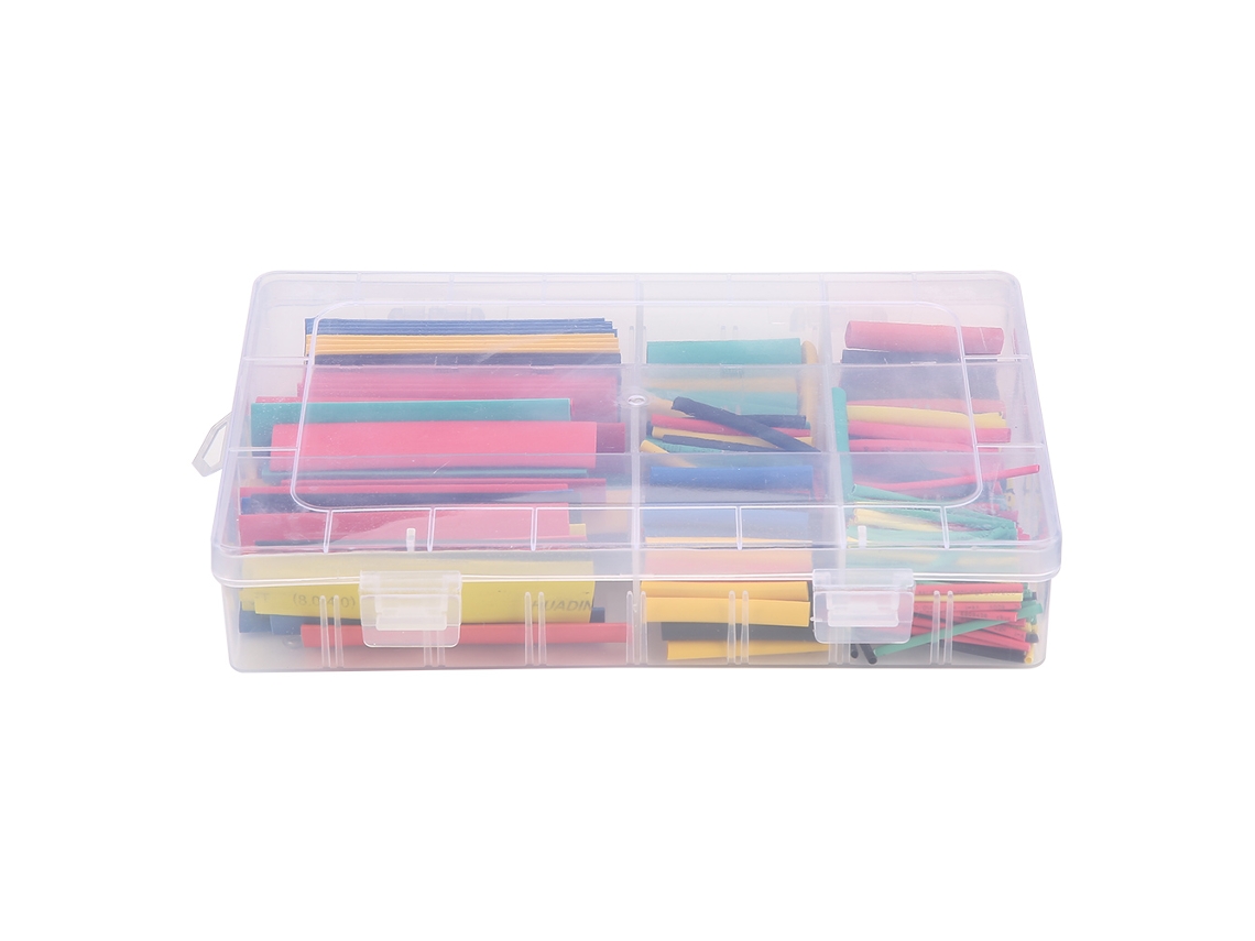 Yncm2026-kit De 385 Piezas De Tuberías Termorretráctiles 2:1 Para Aislamiento De Cables Y Alambres