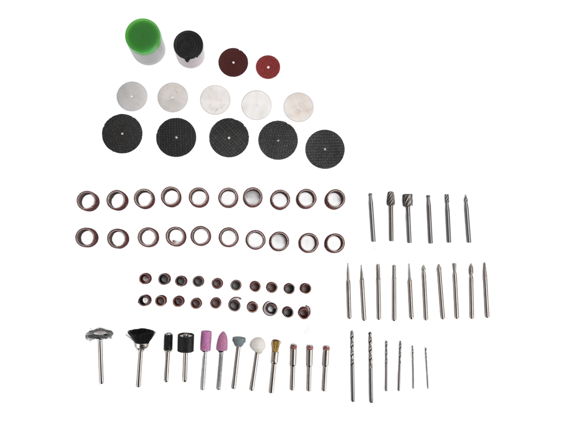 Kit Universal De Accesorios Para Herramientas Rotativas, 141 Piezas, Para Pulir Y Cortar.