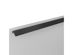 Tirador Para Mueble En Zamak Distancia Entre Ejes En 320 Mm Acabado En Barniz Negro Mate