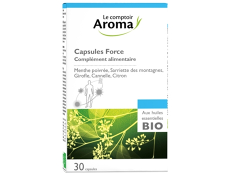 Cápsulas Fuerza Con Aceites Esenciales Bio 30 Cápsulas LE COMPTOIR AROMA