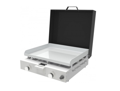 Plancha de gas 4000w placa de acero inoxidable 50x40cm LPBPICN - EUSKAL PLANTXA