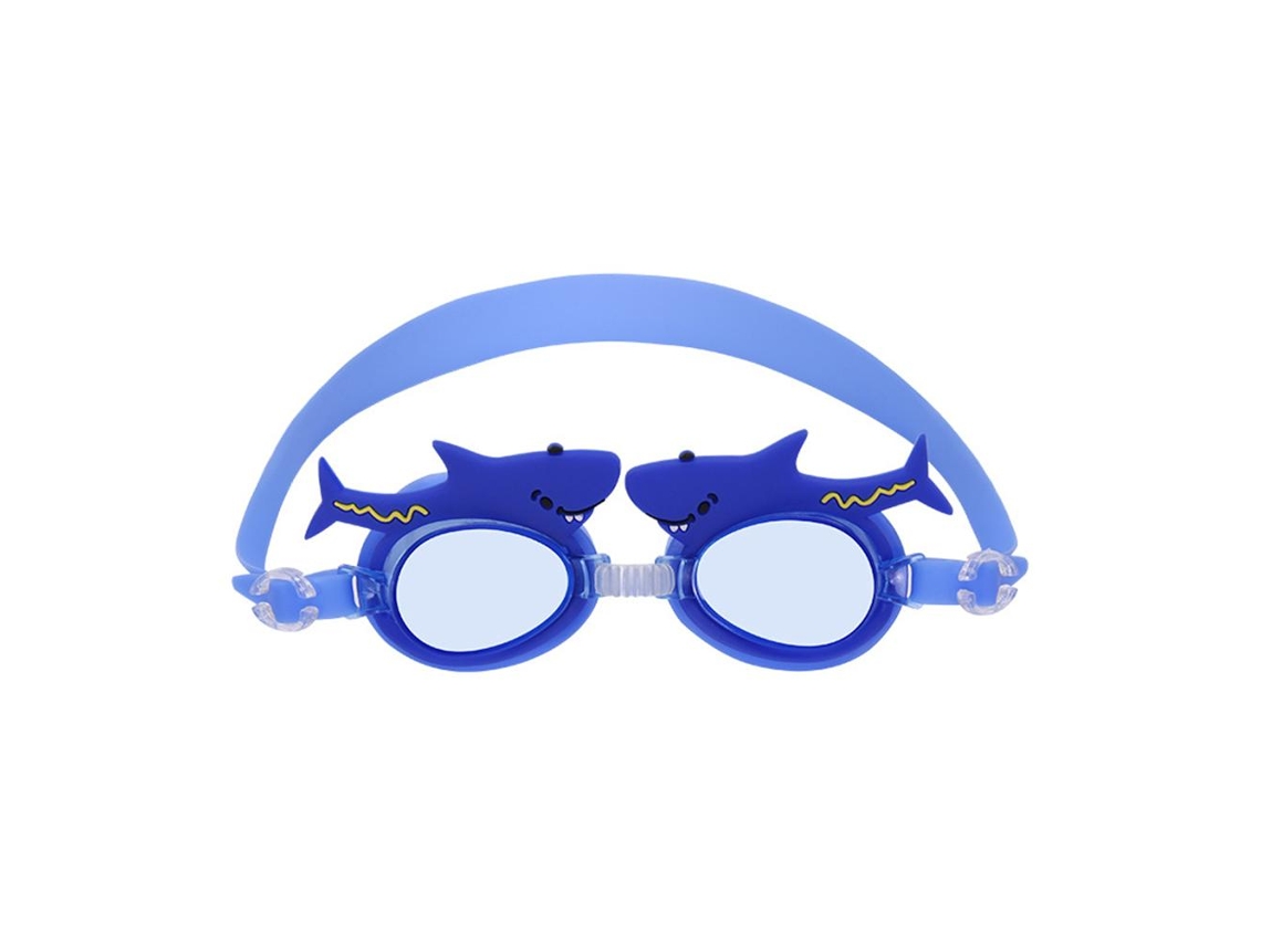 Gafas de natación antivaho para niños, de silicona premium, antivaho, diseño ergonómico con correa.