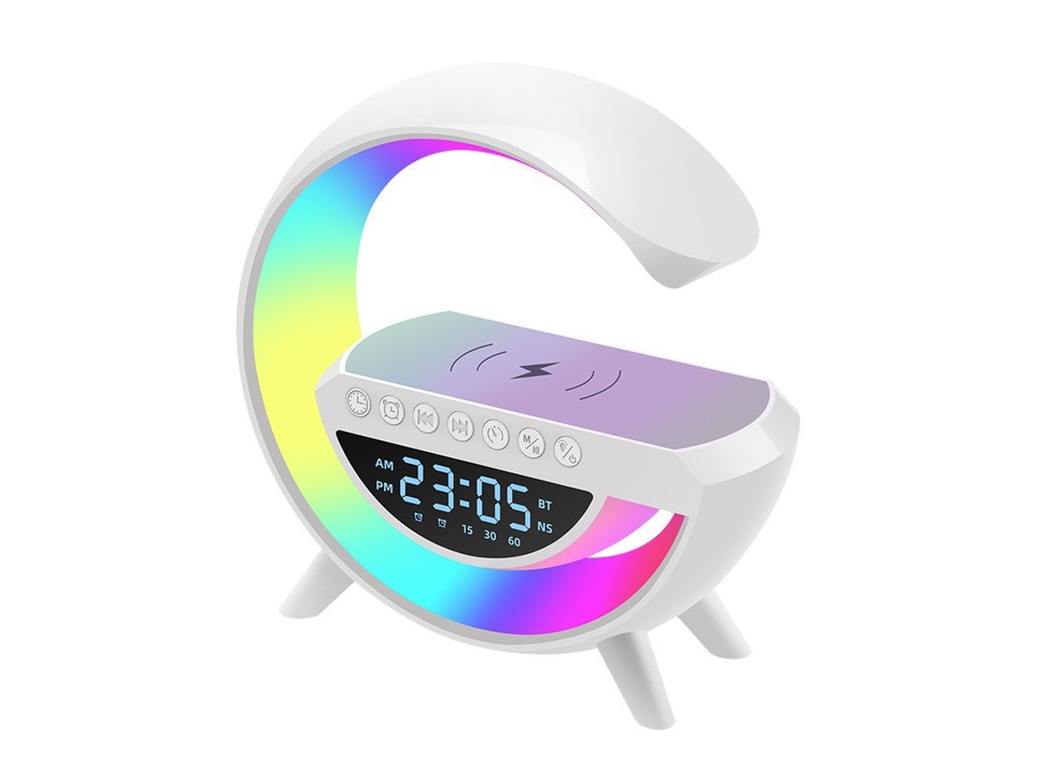 CUICH Bt-3401 Ruido Blanco Reloj Luz Atmósfera Carga Inalámbrica Altavoz Bluetooth