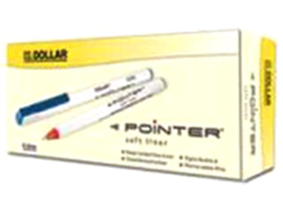 Marcador Fino 0.3mm Pointer Flpt Azul Caixa 10Un