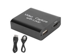 Tarjeta De Captura Hdmi Con Salida Usb Para Switch, Entrada 4k, Salida 1080p, Plug And Play.