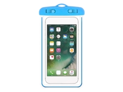 2026-bolsa Seca Impermeable Para Teléfono Móvil Transparente Luminosa Universal Pvc 20cm Azul Para Natación Buceo