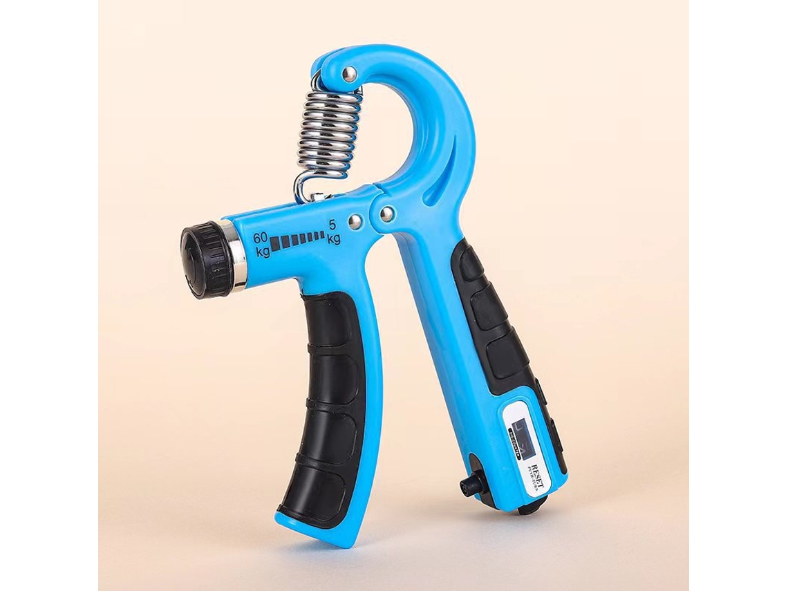 Fortalecedores de agarre Digitallab, pinza de mano ajustable de alta resistencia, ejercitador muscular de la mano (azul)