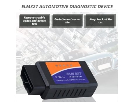 Interfaz inalámbrica del adaptador Elm327 de Wifi del escáner de diagnóstico del coche Obd2