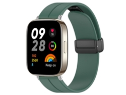 Correa de silicona para Redmi Watch 3 - Cabeza plana - Hebilla negra