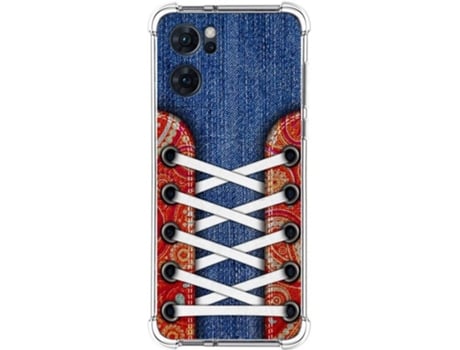 Carcasa para Oppo Find X5 Lite 5G TUMUNDOSMARTPHONE Dibujos Antigolpes Zapatillas 11 Multicolor