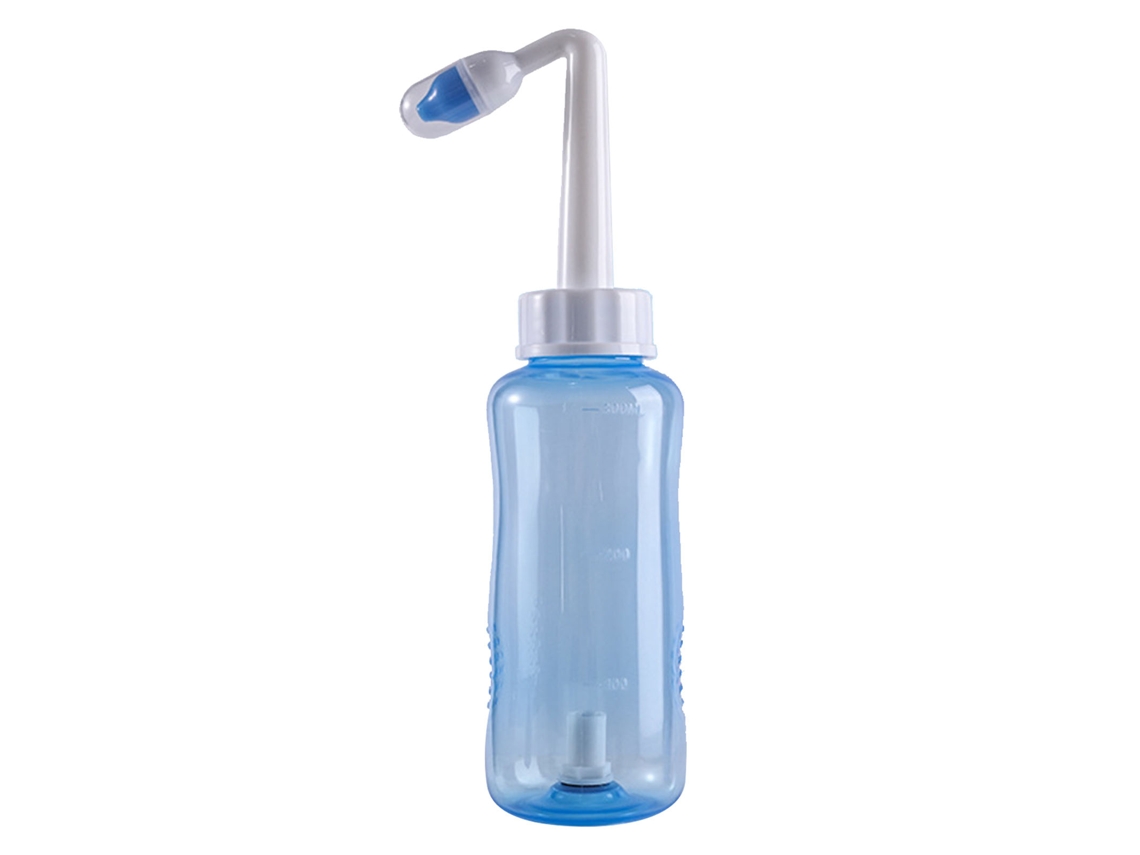 Garrafa De Enxágue Nasal Automática 300ml Para Adultos E Crianças Limpeza Nariz Bloqueado