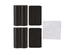 2 Baterias De Câmera 7.4v 2800mah Para Canon 5d 50d 40d 20d 30d 10d 1d D60 300d D30 Kiss Powershot G5 Pro 1 G2 G3 G6 G1 Pro90 Bp-511 Bp-511a