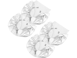 Conjunto De 4 Capas Para Pneus De Autocaravanas E Caravanas, Tamanho P, Cor Prata.