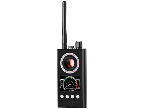 Detector Espía Buscador de Errores Detectores de Cámaras Ocultas Detector de Cámaras de Errores de Audio Inalámbrico Buscador de Cámaras Negro BISB...