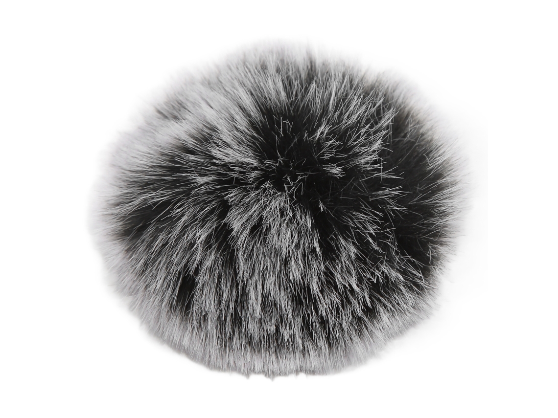 Parachoques De Viento De Pelo Artificial Para Micrófono Lavalier, Cubre Micrófono Lapela, Antirruido, Clip On