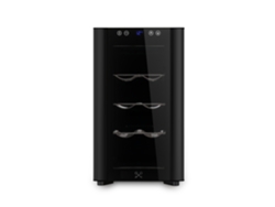 LES PETITS CHAMPS Vinoteca indipendiente 8 botellas CAVSB8, 23L, negro