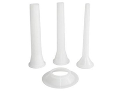 Embudos plastico num. 32  9cm juego