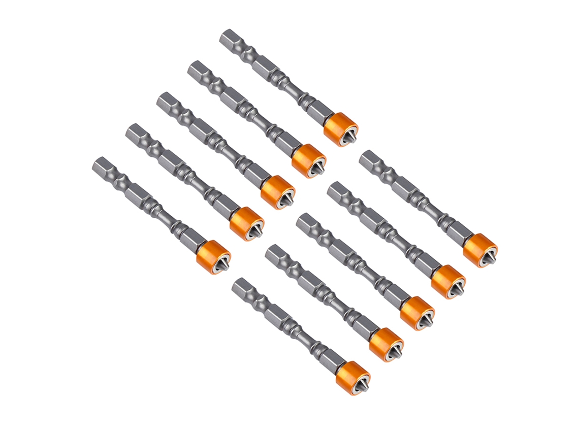 Juego de puntas magnéticas antideslizantes Ph2 de 65 mm para clavadora