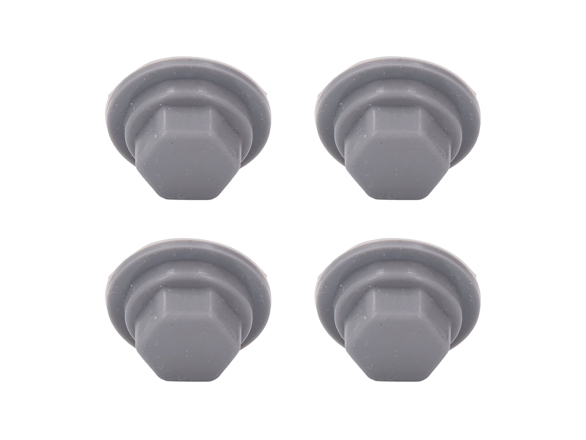 50pcs Tapa De Tornillo Hexagonal Impermeable Protectora De Silicona Para Cabeza De Tornillo M10 Altura 12.5mm/0.49in