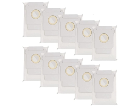 Pacote com 10 sacos de pó para aspirador irobot roomba i7 e5 e6 s9 série i e s