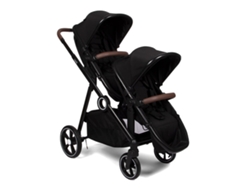 Cochecito Baninni Luiz XL Negro para Gemelos