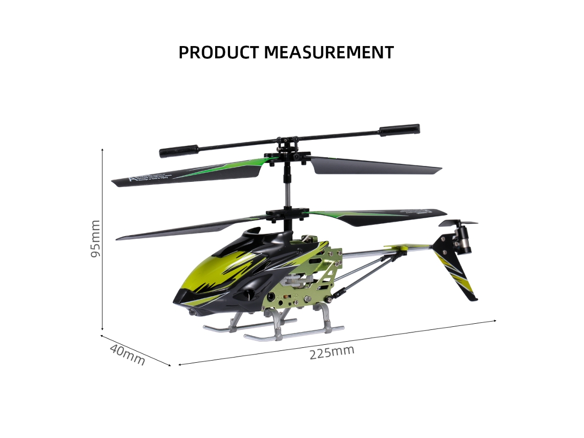 Helicóptero De Control Remoto Wltoys Xk S929-a 2.4g 3.5ch Con Cuerpo De Aleación Y Luz Para Principiantes - Juguete De Regalo Para Niños