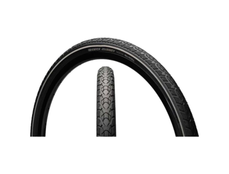 Pneu de Cascalho Rígido Kwick Journey K1129 700C X 50 Preto 700C X 50Kenda