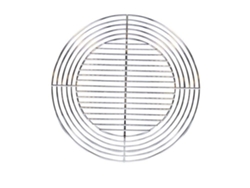 Parrilla De Acero Para Barbacoa A Carbón Cookin Garden Parrilla Redonda Cortable Ø 55 Cm