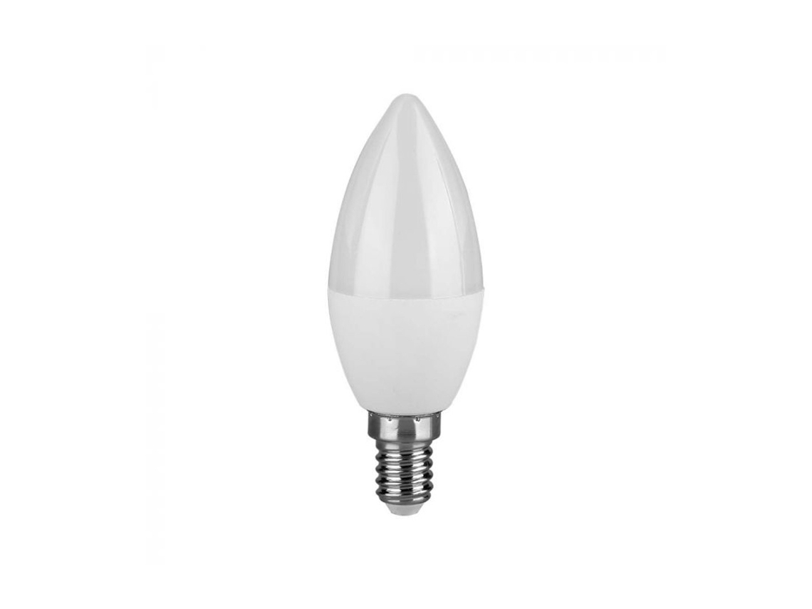 Bombilla Led Vela Chip Samsung 7w 6400k E14 V-tac