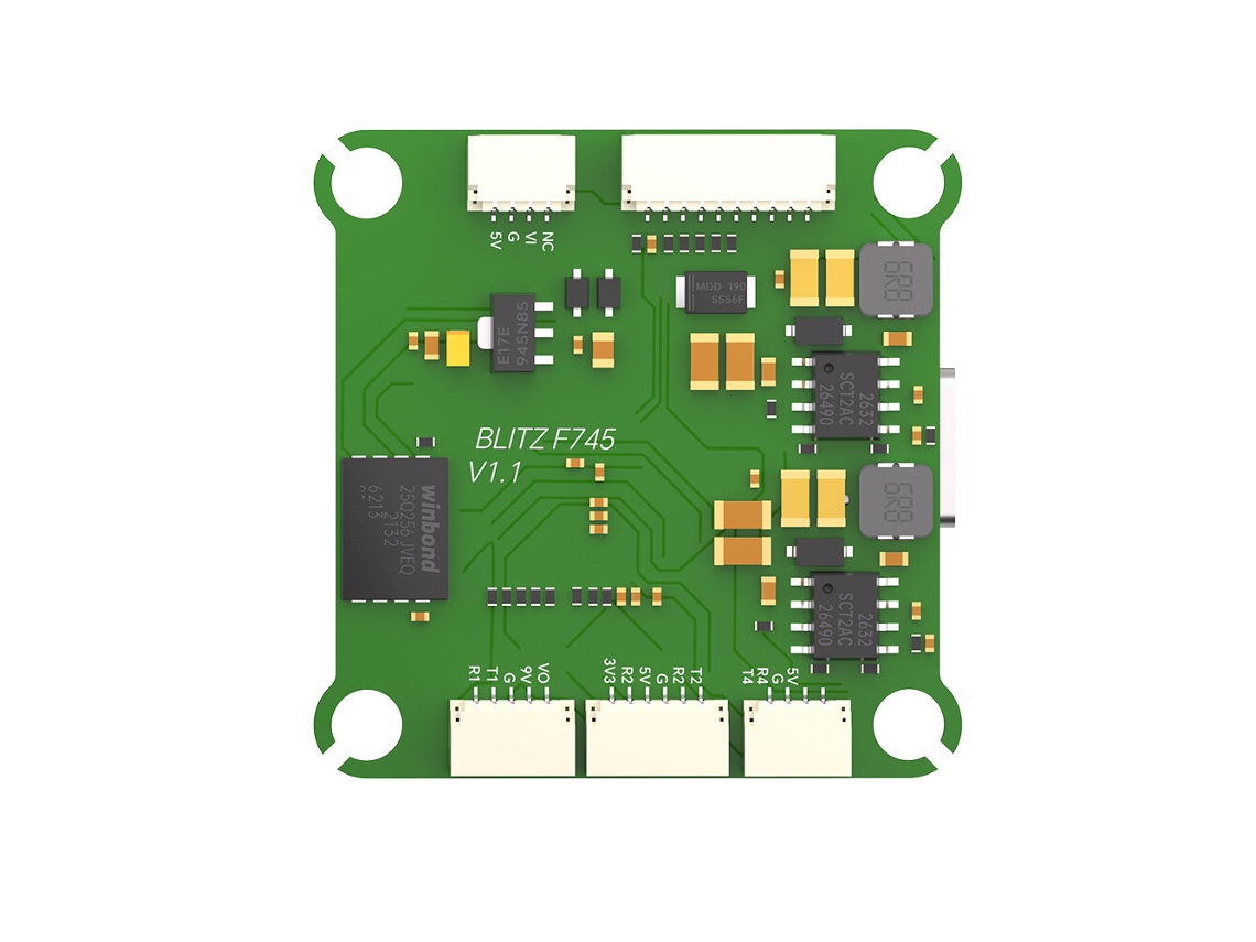 Módulo Controlador Vuelo 30.5x30.5mm Iflight Blitz F745 Osd Bec 5v 9v Compatible Dji O3 Analógico Drones Fpv
