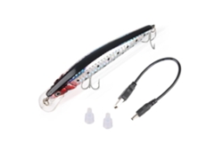 Señuelo De Pesca Eléctrico Con Luz Led Y Carga Usb Para Ríos Y Lagos.