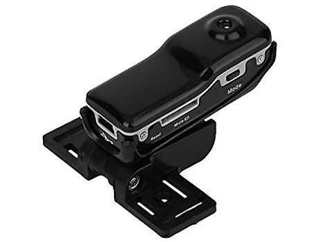 Mini videocámara DV de alta resolución DVR Cámara deportiva para grabadora de video y audio de bicicleta / motocicleta (negro) BISBISOUS