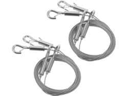 Juego De 2 Cables De Acero Inoxidable Para Colgar Cuadros