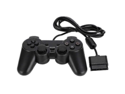Mando Con Cable Para Ps2 Con Diseño Ergonómico, Joysticks Analógicos Sensibles Y Conexión Usb - Compatible Con Sony Playstation 2