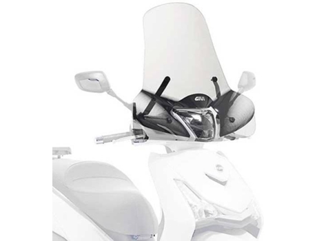Pára-Brisa GIVI 7057A Piaggio Medley 125/150 I-Get&Medley S 125/150 I-Get&Kymco People S 300&Sym Symphony 125 Euro 5&Hd 300 Incoloro