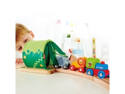Tren de madera Hape Jungle Adventure - Juguetes coloridos