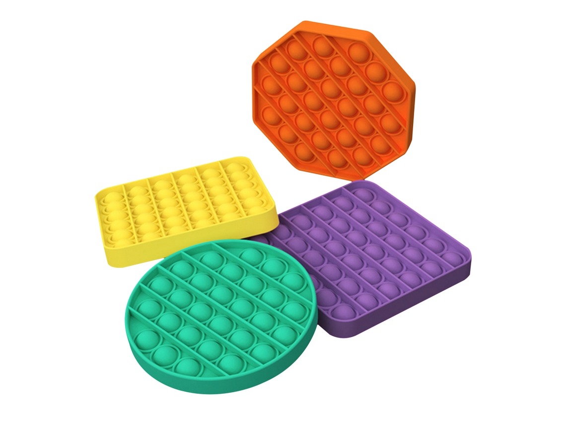 Juguete Sensorial De Burbujas Para Aliviar El Estrés Y Para El Aprendizaje De La Aritmética.