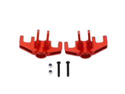 Copa De Dirección Para Coche Rc Losi Baja Rey 1/10 Hammer Rey U4, 2 Piezas, Aluminio, Rojo, Repuesto
