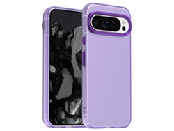Adequado Para Capas De Celular Google Com Airbag Anti-queda.versão Padrão Roxa série Skin-feel Shield - Pixel9