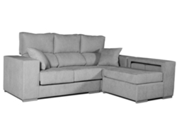Chaise longue MATRIS Marbella Derecha (Gris - Tejido - 225x100 cm)