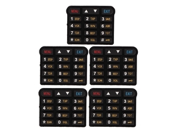 Teclado de silicona para radio (reparación y reemplazo)