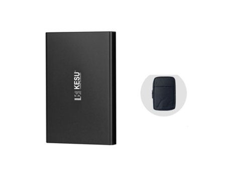 Disco Duro Externo SLOWMOOSE USB 3.0 (Negro - 1 TB)