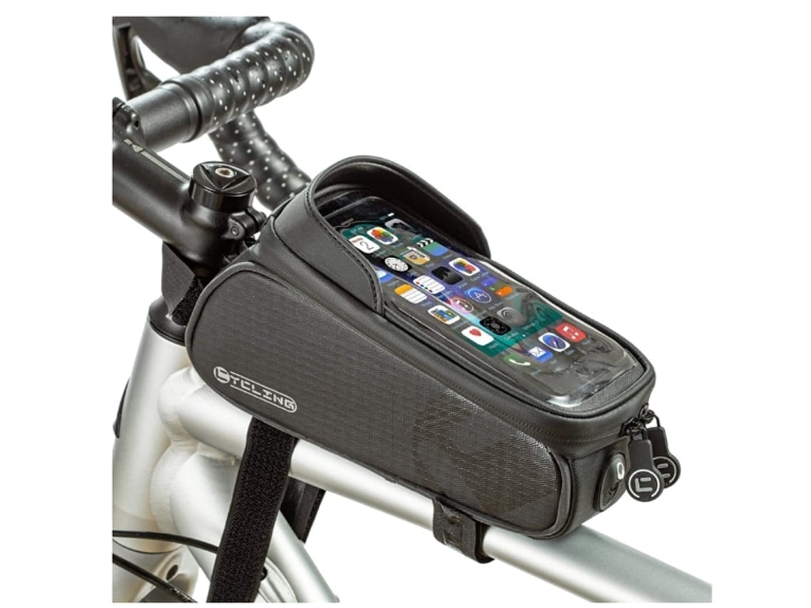Bolsa para bicicleta Accesorios para bicicleta USHION Regalos de ciclismo para hombres Negro USHION